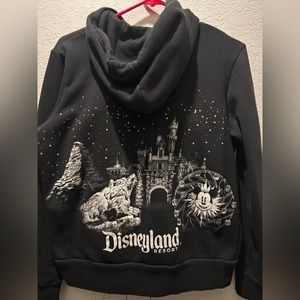 Black Disney Zip-up Hoodie